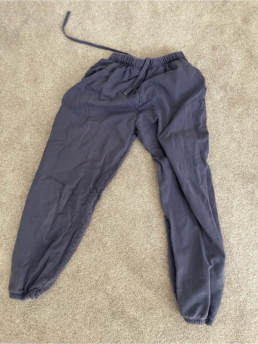 Daily drills blue terry joggers